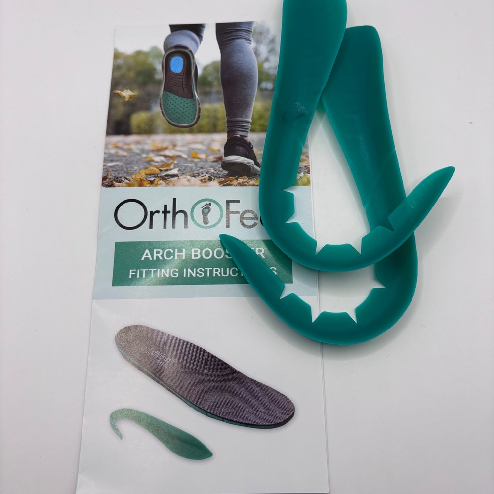 NEW OrthoFeet Arch Booster Supports OF-H-K Unisex No Insoles OPEN PACKAGE